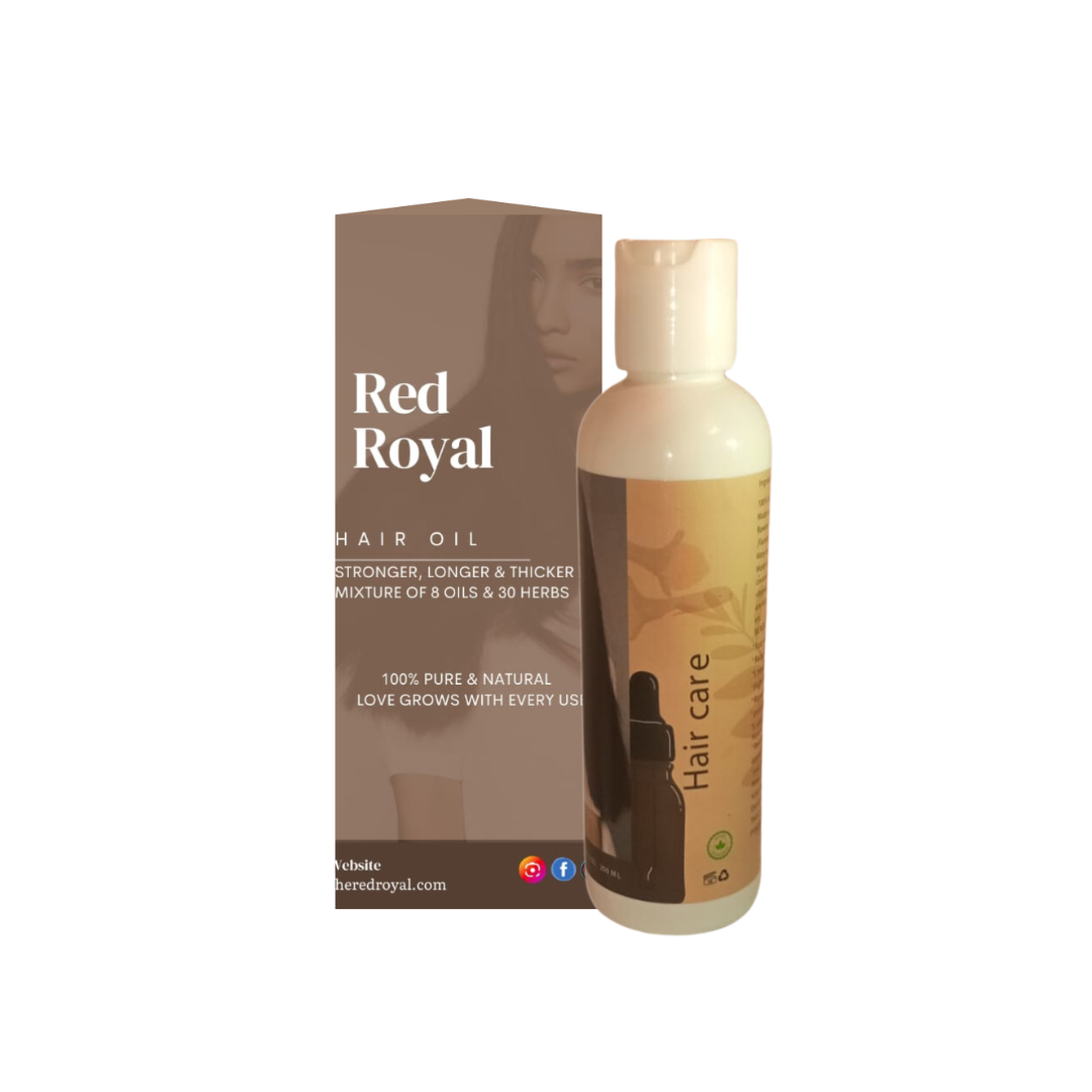 Red Royal Hair Care Oil All Hair problem solved 200 ML